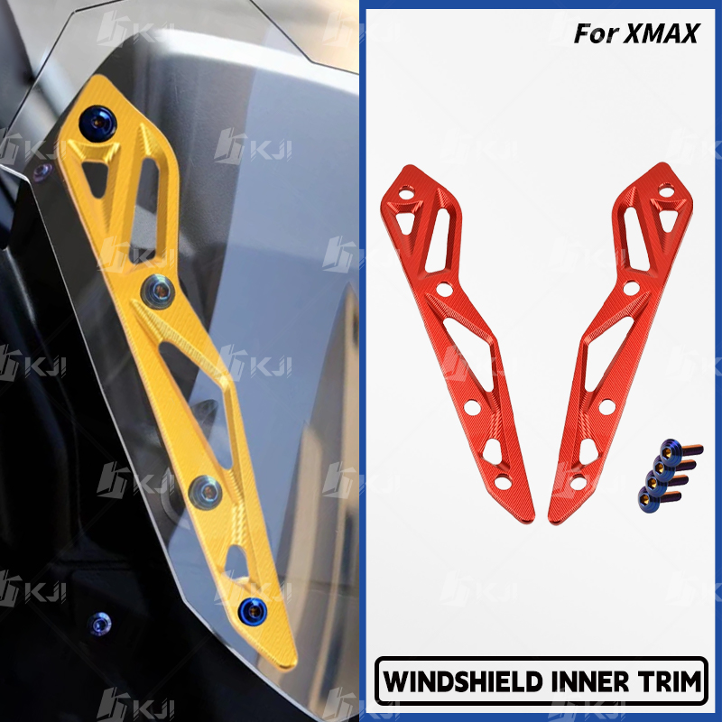 Tech Max Accessories - สําหรับ Yamaha XMAX 300/250/125/TECH MAX กระจกด้านในวงเล็บกระจก