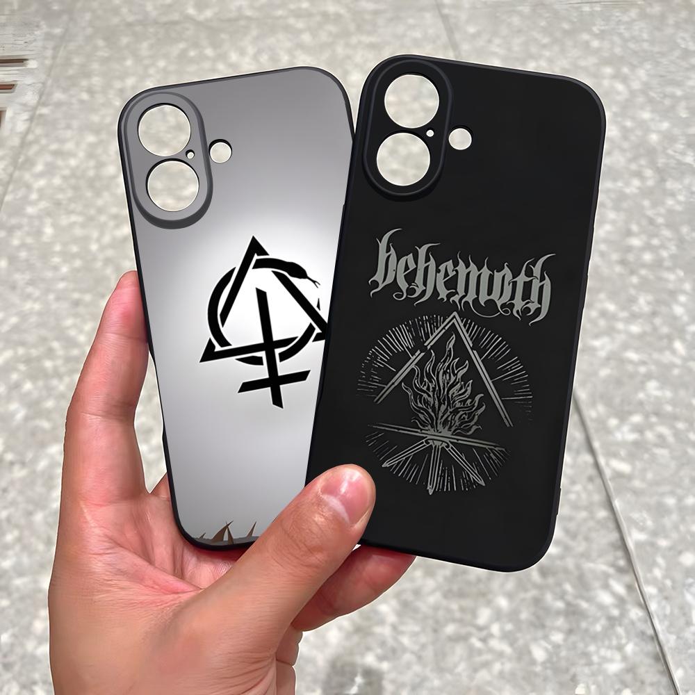 Tech Accessories Apple - เคสโทรศัพท์โลโก้ Band B-Behemoths สำหรับ iPhone 17