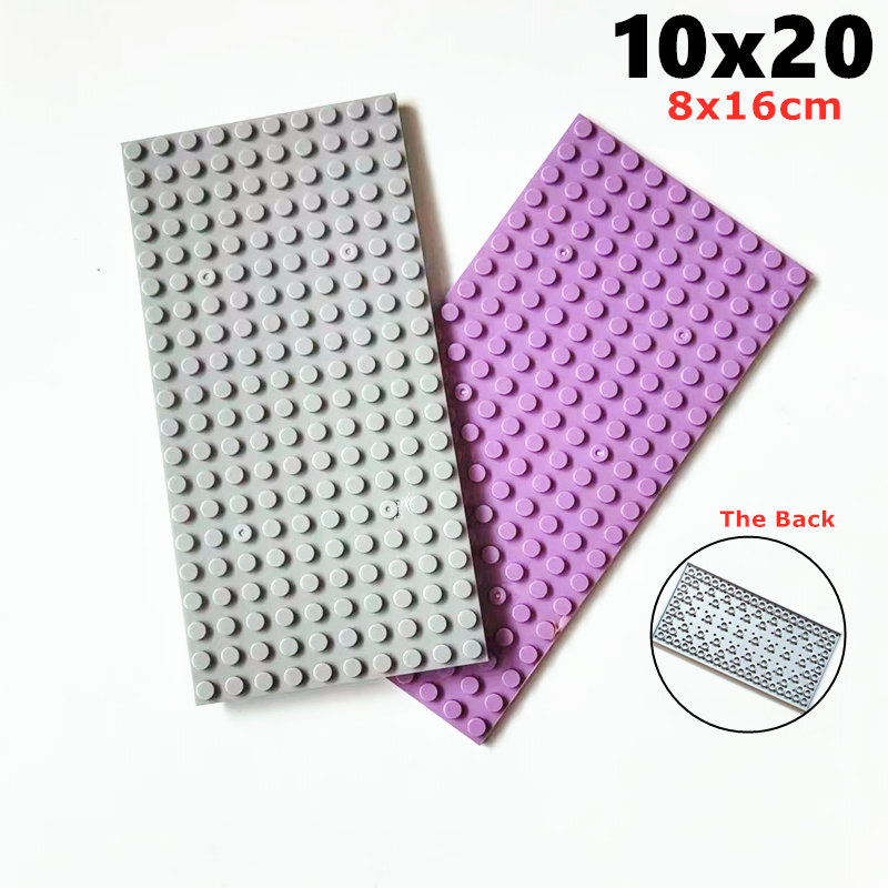 Tech Accessories Ideas - 4 ชิ้นแผ่น 10x20 MOC แผ่นฐานก่อสร้างบล็อกฐานบอร์ดซิตี้สตรีทเฮาส์ไอเดียอาคารรุ่นเทคอะไหล่อุปกรณ์เสริมของเล่น