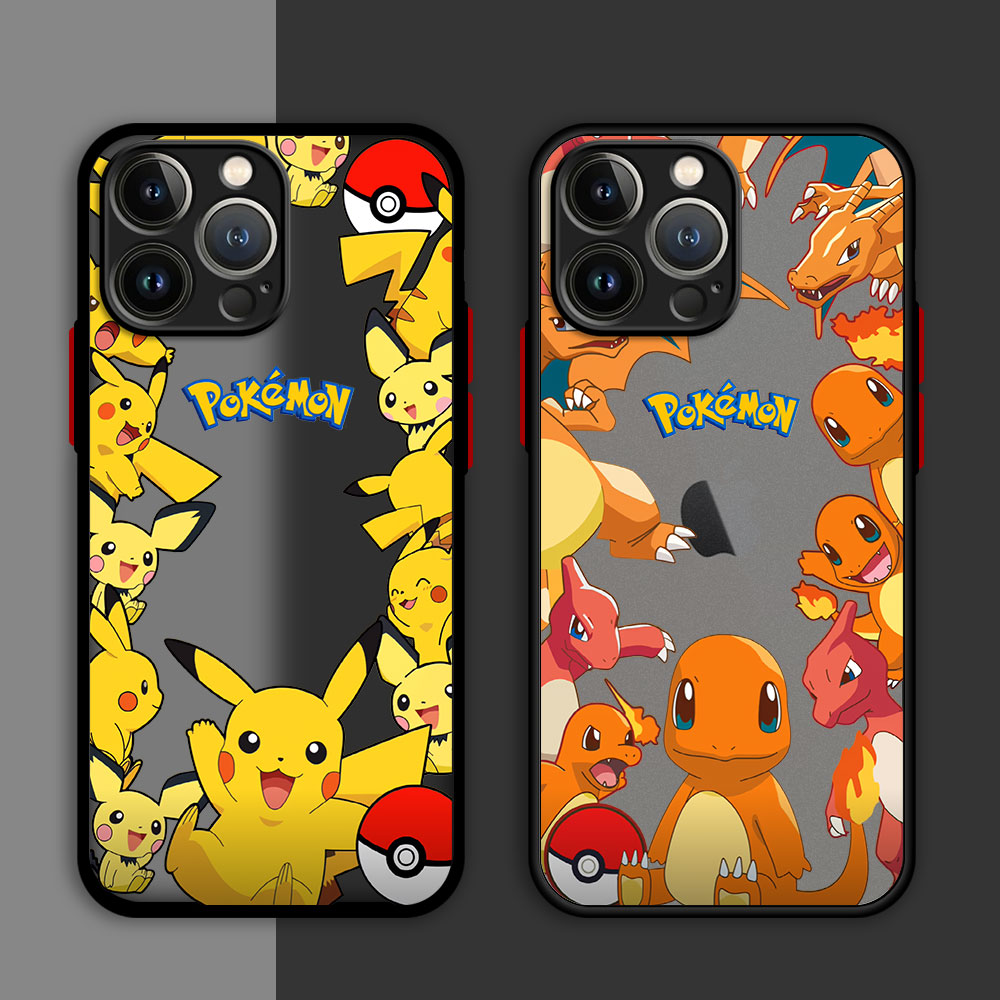 Tech Accessories Apple - เคสลายการ์ตูนโปเกมอนสุดฮอตสำหรับ Apple iPhone 11 13 15