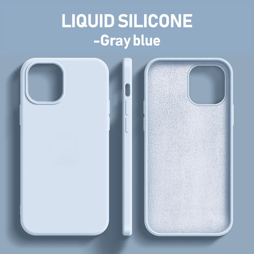 Tech Accessories Apple - เคสซิลิโคนเหลวของแท้สำหรับ iPhone 15 14 11 13