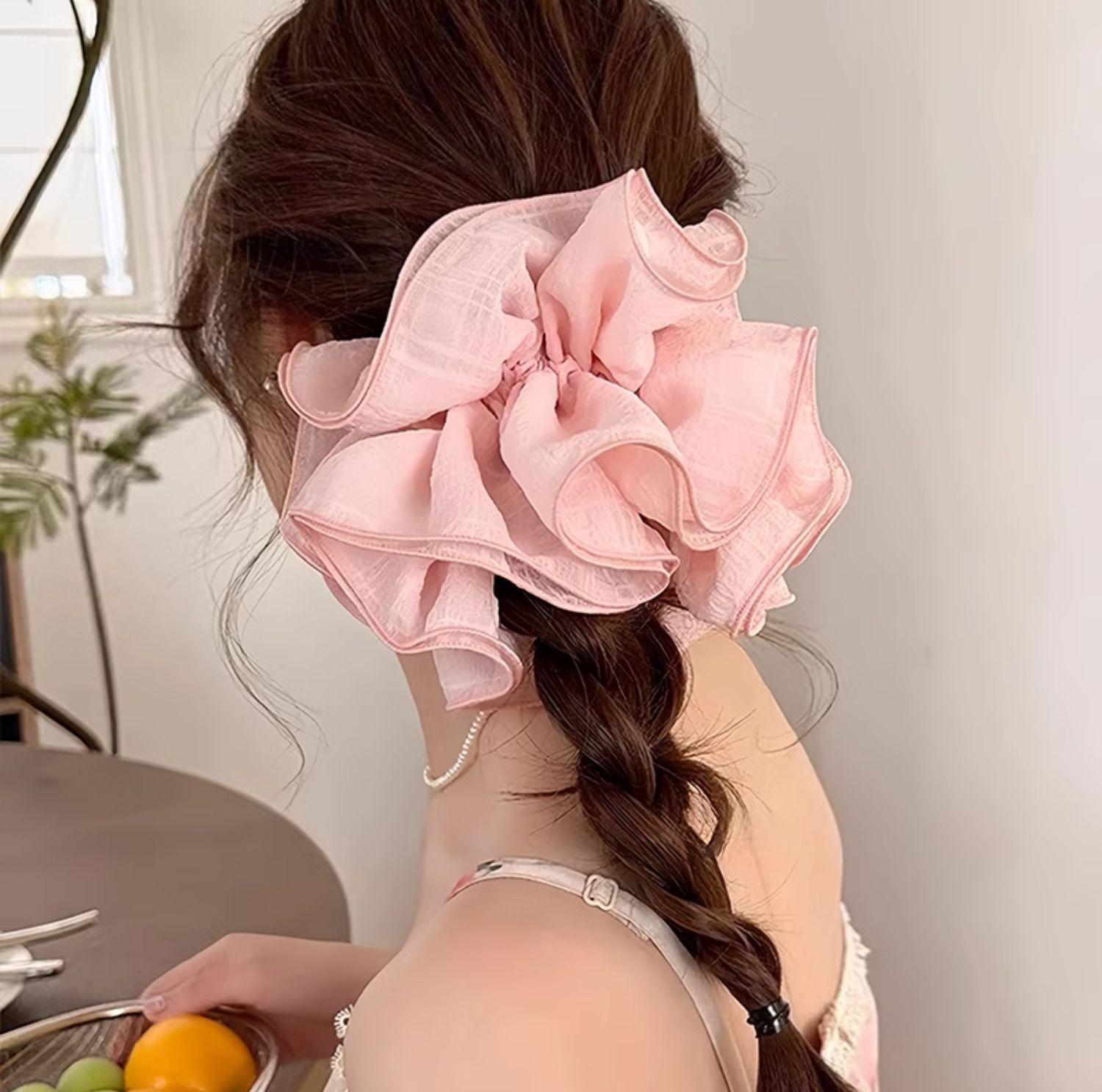 Hi Tech Accessories - Multi Layeredย่นสําหรับผู้หญิงผมHoopสําหรับผู้หญิง 2025 ใหม่Headrope High Endอเนกประสงค์อุปกรณ์เสริมผมอินเทรนด์