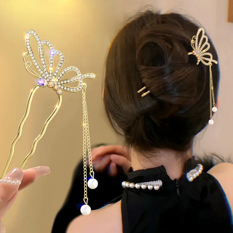 สไตล์โบราณเพิร์ล rhinestone hi - Hi Tech Accessories บทวิจารณ์และราคา