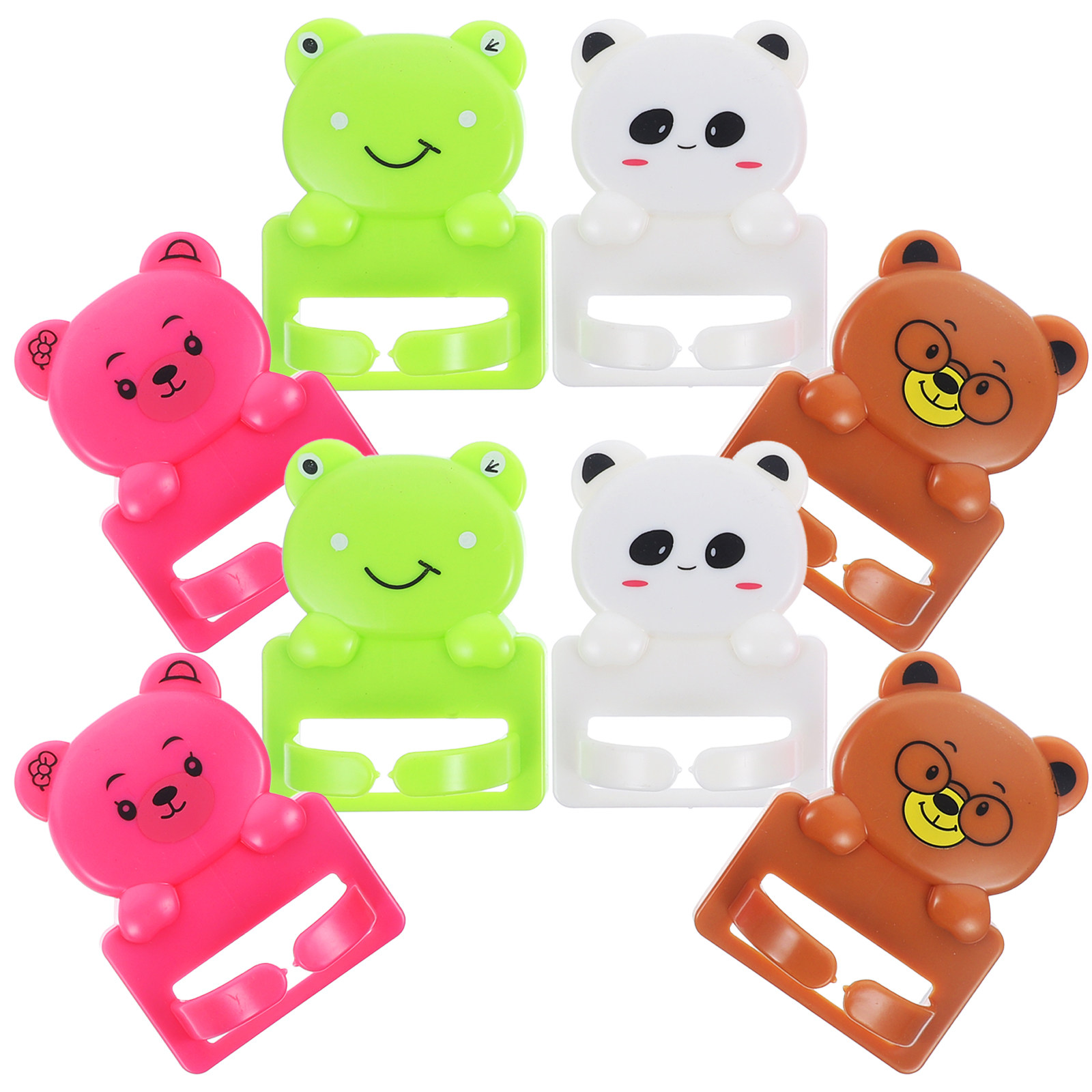 8 ชิ้น ตะขอแขวนแบบการ์ตูน ที่ย - Desk Cable Clip บทวิจารณ์และราคา