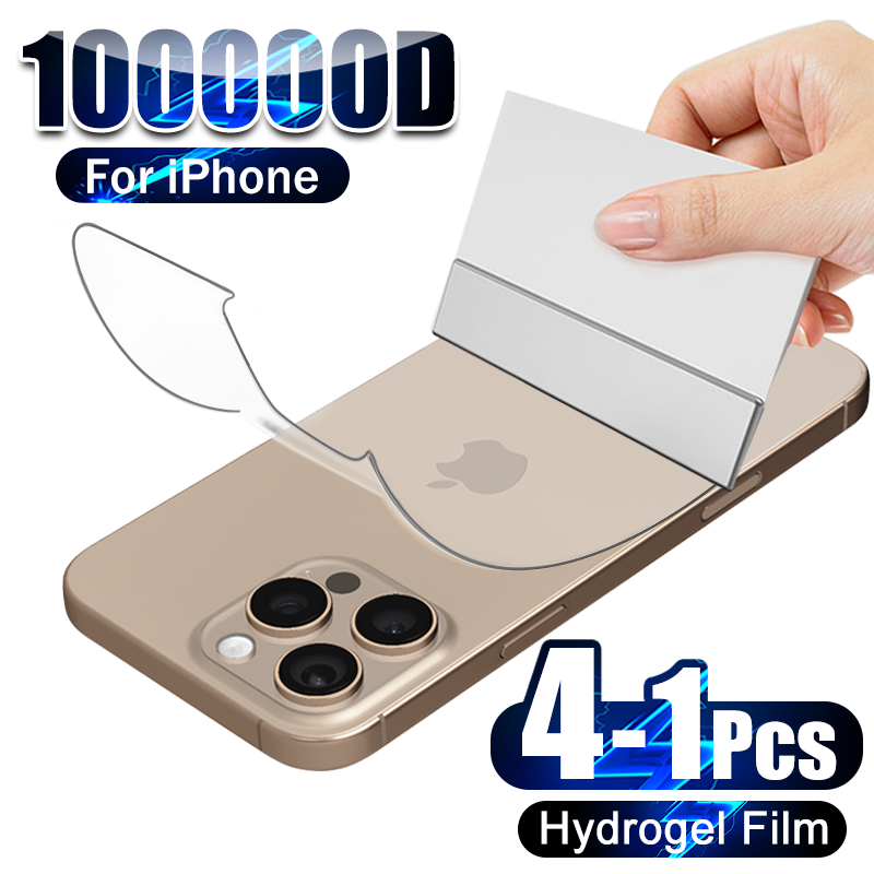 4-1PcsกลับHydrogelฟิล์มสําหรับ - Tech Accessories Apple บทวิจารณ์และราคา