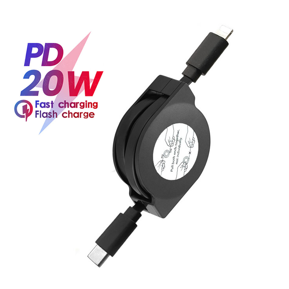 สายชาร์จเร็ว PD 20W แบบยืดหดได - Tech Accessories Apple บทวิจารณ์และราคา