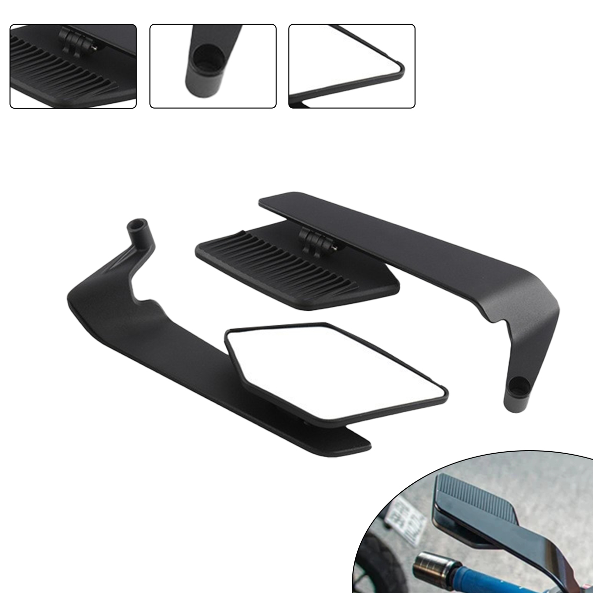 กระจกมองข้างมอเตอร์ไซค์ Stealt - Xmax Tech Max Accessories บทวิจารณ์และราคา