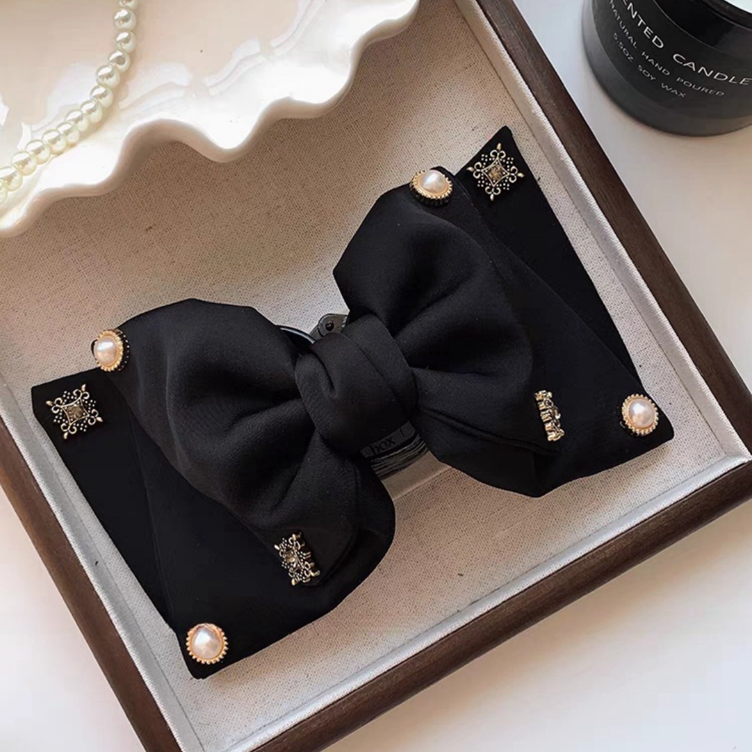 โบว์ผ้าไหมปลายสูงสไตล์เกาหลีกิ - Hi Tech Accessories บทวิจารณ์และราคา