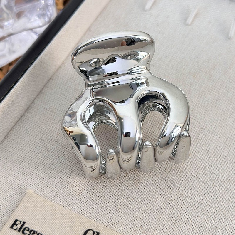 Elegant Silver เลียนแบบคลิปผมโ - Hi Tech Accessories บทวิจารณ์และราคา