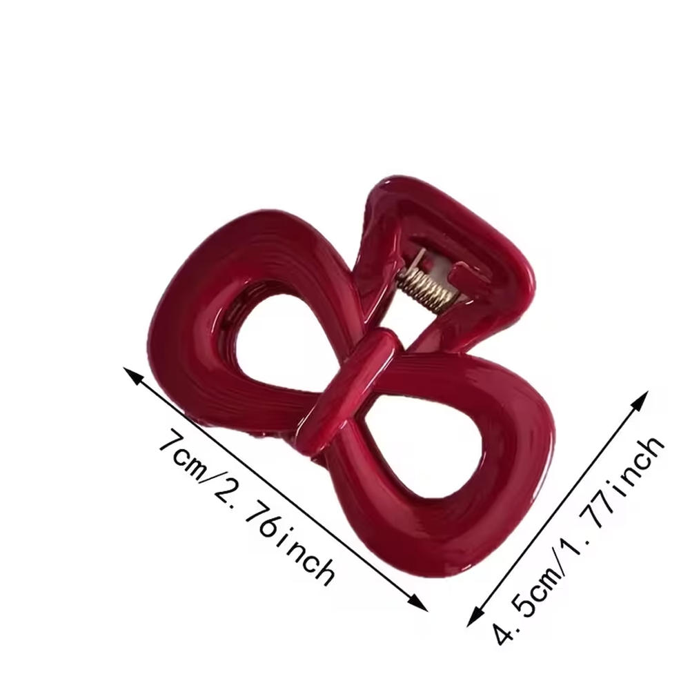 กิ๊บติดผมริบบิ้นสีแดงรูปหยดน้ำ - Hi Tech Accessories บทวิจารณ์และราคา