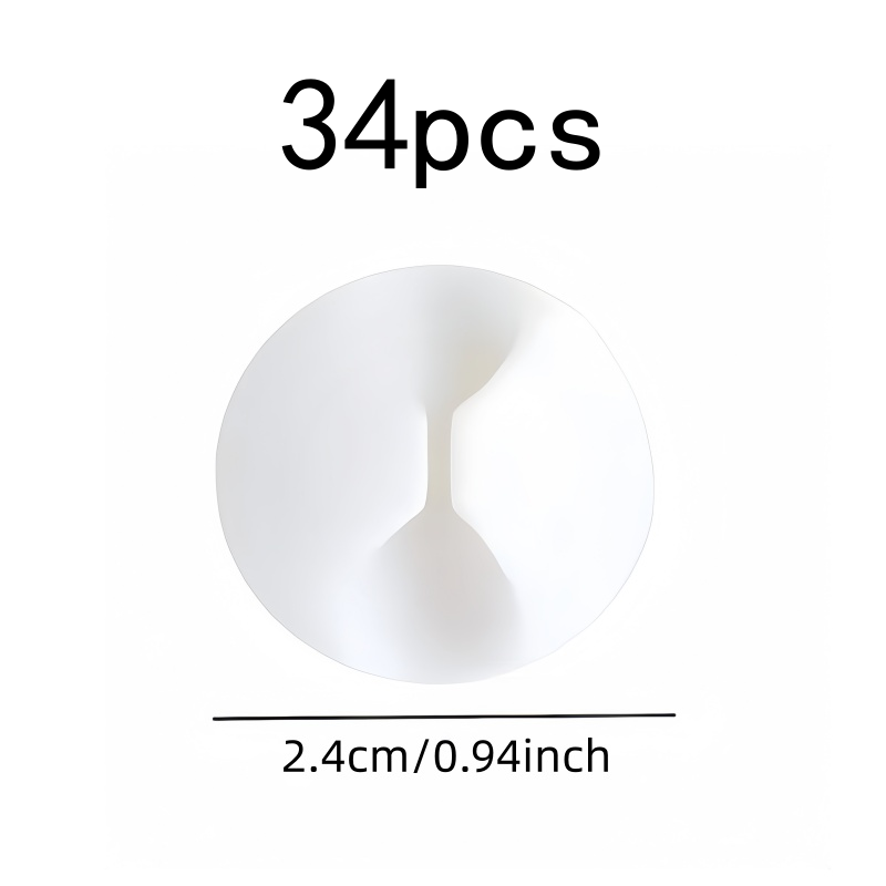 คลิปจัดการสายไฟ 34 ชิ้น, แบบมี - Desk Cable Clip บทวิจารณ์และราคา